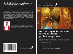 Cover Gestión legal del agua de lastre en África: problemas y retos