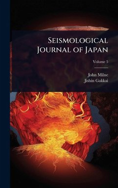 Cover Seismological Journal of Japan