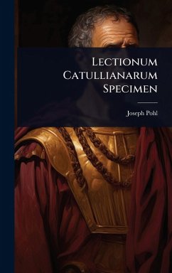 Cover Lectionum Catullianarum Specimen