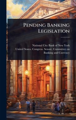 Cover Pending Banking Legislation