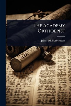 Cover The Academy Orthoëpist