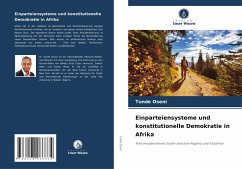 Cover Einparteiensysteme und konstitutionelle Demokratie in Afrika
