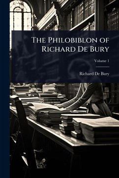 Cover The Philobiblon of Richard De Bury