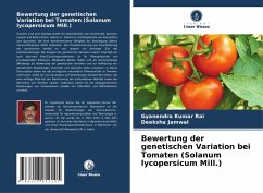 Cover Bewertung der genetischen Variation bei Tomaten (Solanum lycopersicum Mill.)