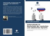 Unterschiede im Wortschatz der russischen und usbekischen Sprache Unterschiede im Wortschatz der russischen und usbekischen Sprache