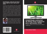 Estabilidade ambiental de filmes finos orgânicos para aplicações OLED