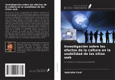 Investigación sobre los efectos de la cultura en la usabilidad de los sitios web Investigación sobre los efectos de la cultura en la usabilidad de los sitios web