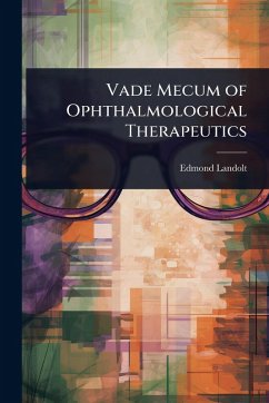 Cover Vade Mecum of Ophthalmological Therapeutics