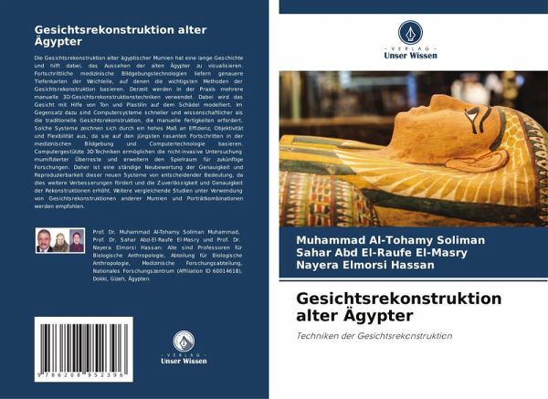 Gesichtsrekonstruktion alter Ägypter Gesichtsrekonstruktion alter Ägypter