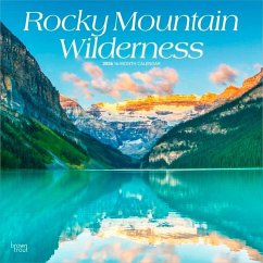 Rocky Mountain Wilderness 2026 12 X 24 Inch (Hanging) Monthly Square Wall Calendar Plastic-Free - Browntrout