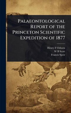 Cover Palaeontological Report of the Princeton Scientific Expedition of 1877