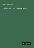 Lucréce de la Nature des Choses Lucréce de la Nature des Choses