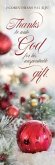 Thanks Be Unto God - Assorted Christmas Boxed Cards Thanks Be Unto God - Assorted Christmas Boxed Cards