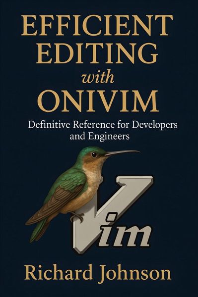 Efficient Editing with OniVim (eBook, ePUB) Efficient Editing with OniVim (eBook, ePUB)