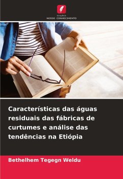Cover Características das águas residuais das fábricas de curtumes e análise das tendências na Etiópia
