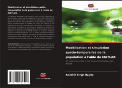 Cover Modélisation et simulation spatio-temporelles de la population à l'aide de MATLAB
