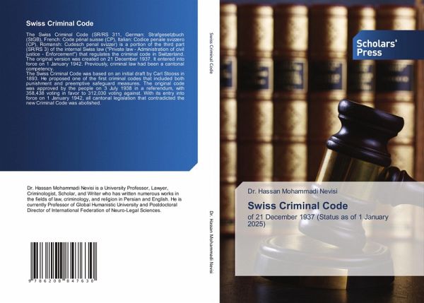 Swiss Criminal Code Swiss Criminal Code