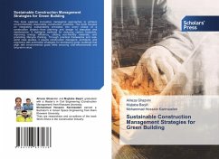 Cover Sustainable Construction Management Strategies for Green Building