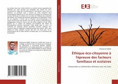 Cover Éthique éco-citoyenne à l'épreuve des facteurs familiaux et scolaires