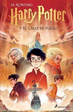 Cover Harry Potter Y El Cáliz de Fuego (Edición Con Ilustraciones de Xavier Bonet) / Harry Potter and the Goblet of Fire