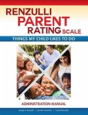 Renzulli Parent Rating Scale Administration Manual Renzulli Parent Rating Scale Administration Manual