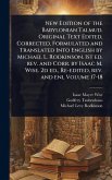 New Edition of the Babylonian Talmud. Original Text Edited, Corrected, Formulated and Translated Into English by Michael L. Rodkinson. 1st ed. rev. and Corr. by Isaac M. Wise. 2d ed., Re-edited, rev. and enl Volume 17-18 New Edition of the Babylonian Talmud. Original Text Edited, Corrected, Formulated and Translated Into English by Michael L. Rodkinson. 1st ed. rev. and Corr. by Isaac M. Wise. 2d ed., Re-edited, rev. and enl Volume 17-18