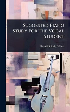 Cover Suggested Piano Study For The Vocal Student
