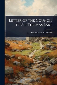 Cover Letter of the Council to Sir Thomas Lake