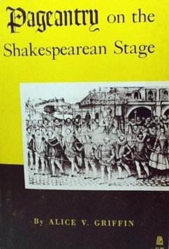 Cover Pageantry on Shakespearean St Pb