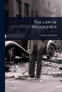Cover The law of Negligence