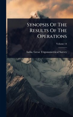 Synopsis Of The Results Of The Operations
