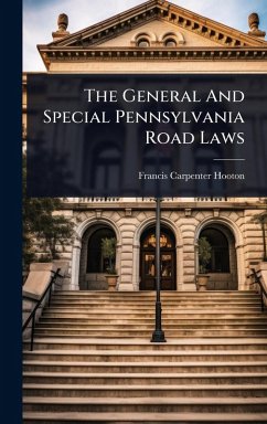 Cover The General And Special Pennsylvania Road Laws