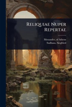 Cover Reliquiae Nuper Repertae