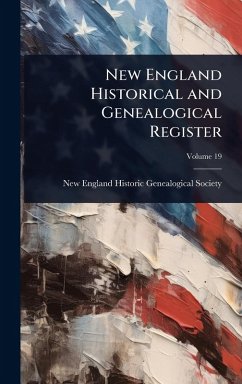 Cover New England Historical and Genealogical Register