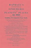 Raphael's Astronomical Ephemeris Raphael's Astronomical Ephemeris