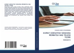 XIZMAT KORSATISH SOHASIDA MEHNATGA HAQ TOLASH TIZIMI - SAODAT ZIYOVADDINOVNA, DJALOLOVA