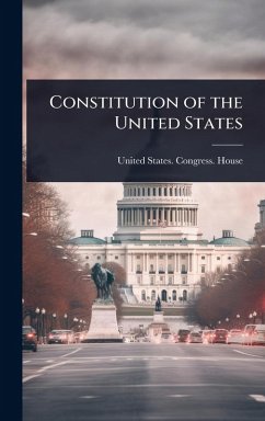 Constitution of the United States Cover Constitution of the United States
