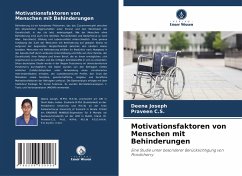 Cover Motivationsfaktoren von Menschen mit Behinderungen