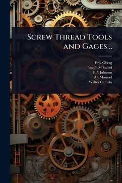 Cover Screw Thread Tools and Gages ..