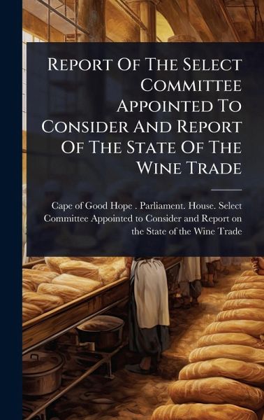 Report Of The Select Committee Appointed To Consider And Report Of The State Of The Wine Trade Report Of The Select Committee Appointed To Consider And Report Of The State Of The Wine Trade