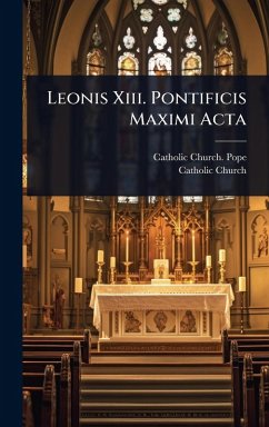 Cover Leonis Xiii. Pontificis Maximi Acta