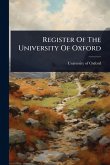 Register Of The University Of Oxford
