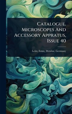 Cover Catalogue. Microscopes And Accessory Appratus, Issue 40