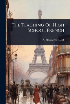 Cover The Teaching Of High School French