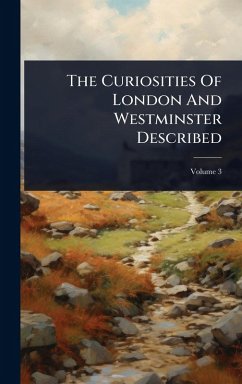 Cover The Curiosities Of London And Westminster Described