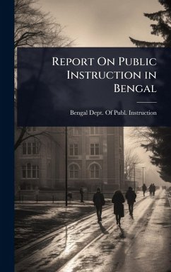Cover Report On Public Instruction in Bengal