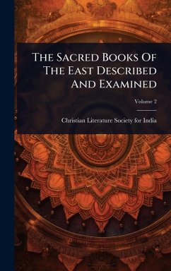 Cover The Sacred Books Of The East Described And Examined