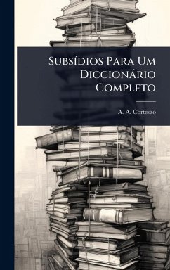 Cover SubsÃ-dios Para Um Diccionàrio Completo