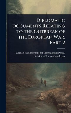Cover Diplomatic Documents Relating to the Outbreak of the European War, Part 2