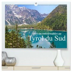 Cover Sites incontournables au Tyrol du Sud (Calendrier mural 2026 DIN A2 vertical) calendrier de bureau
